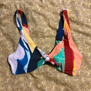 Calia Multicolor Bikini Top